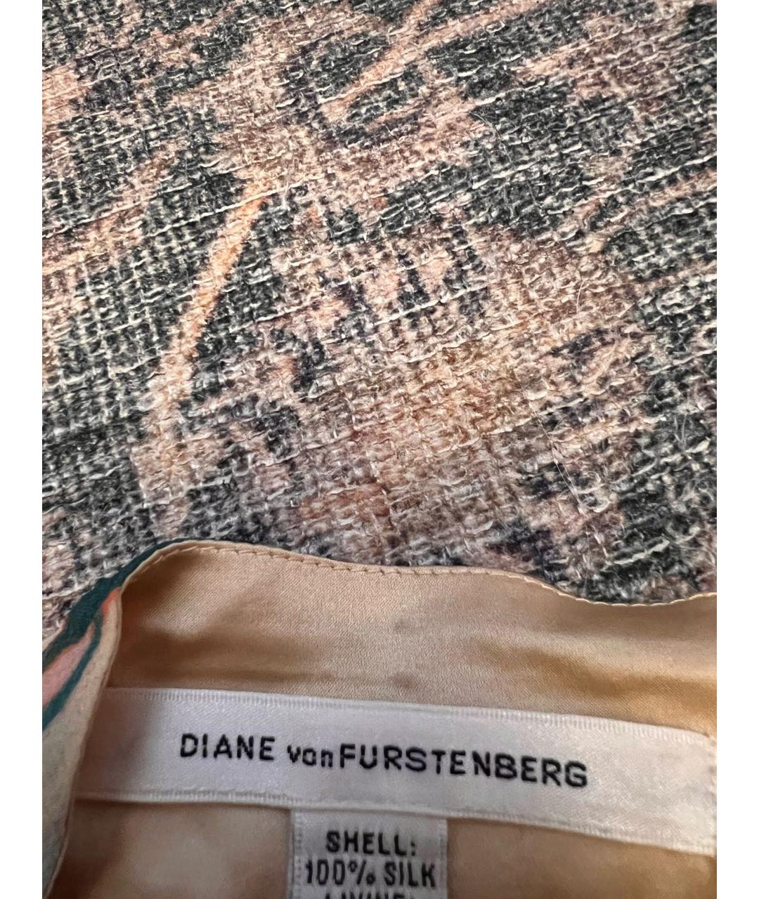 DIANE VON FURSTENBERG Шелковая майка, фото 4