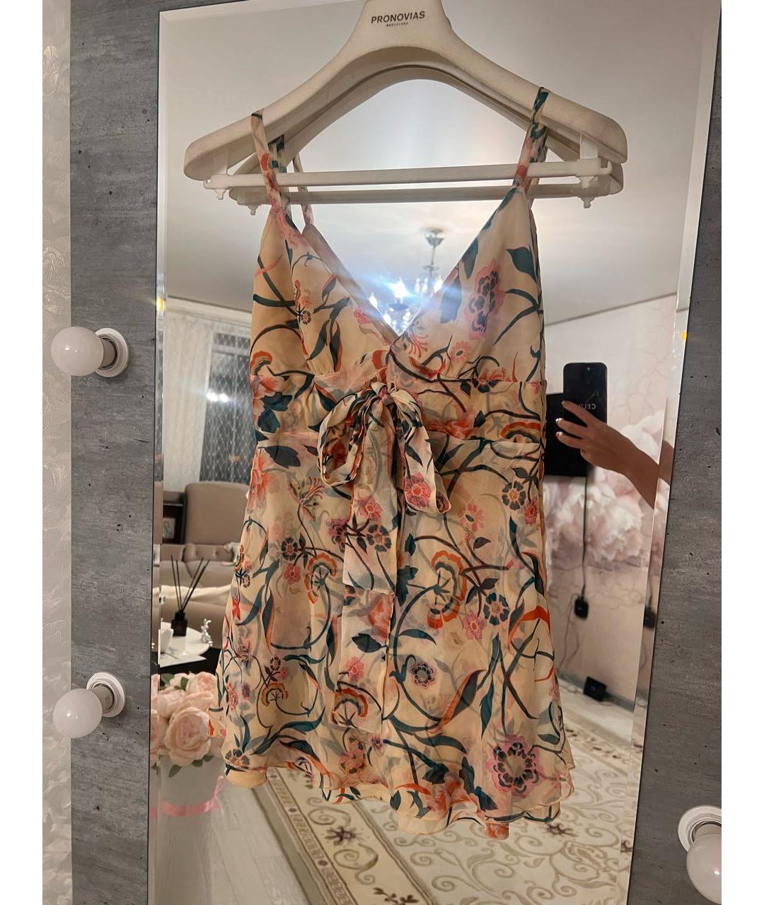 DIANE VON FURSTENBERG Шелковая майка, фото 5