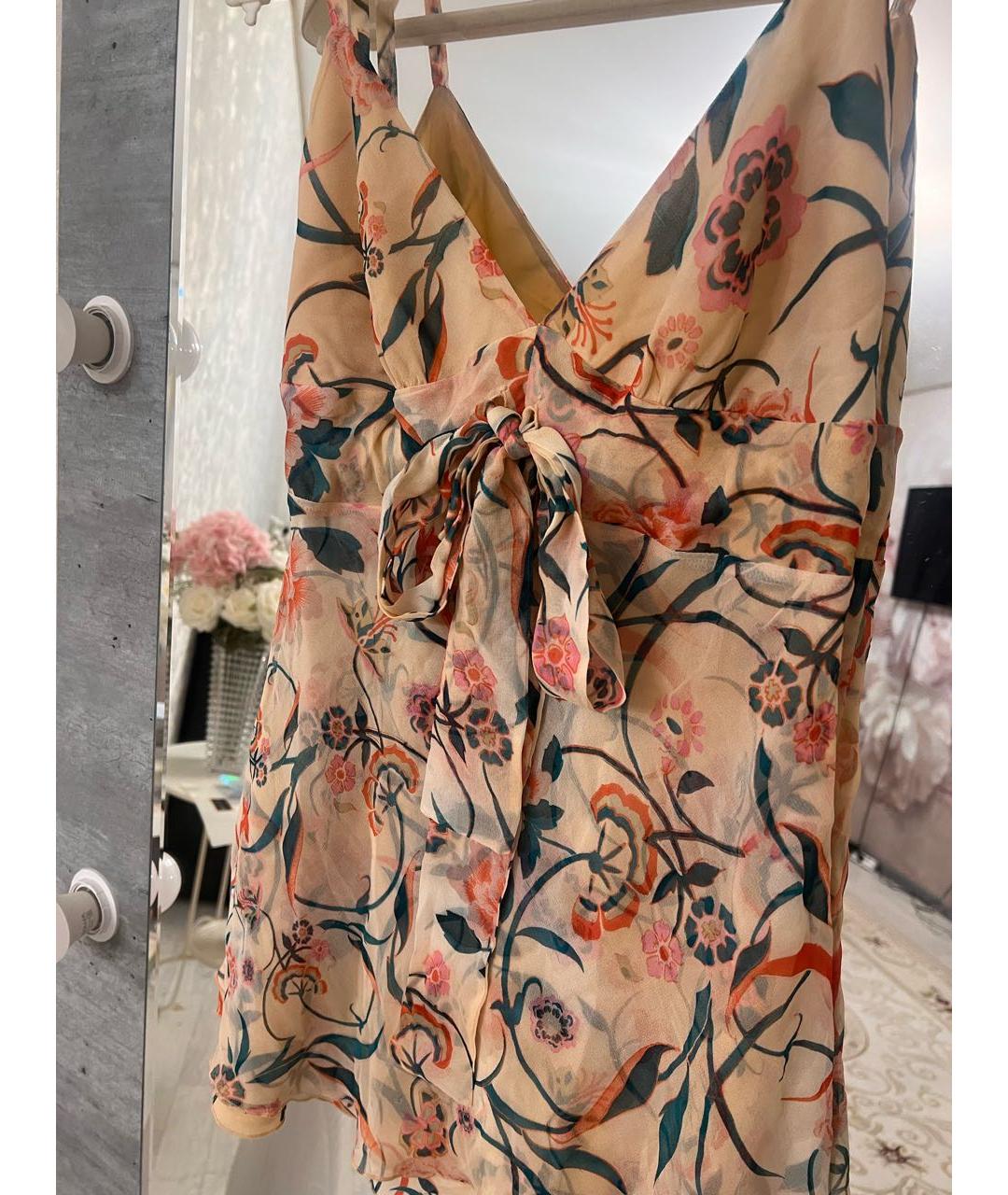 DIANE VON FURSTENBERG Шелковая майка, фото 3