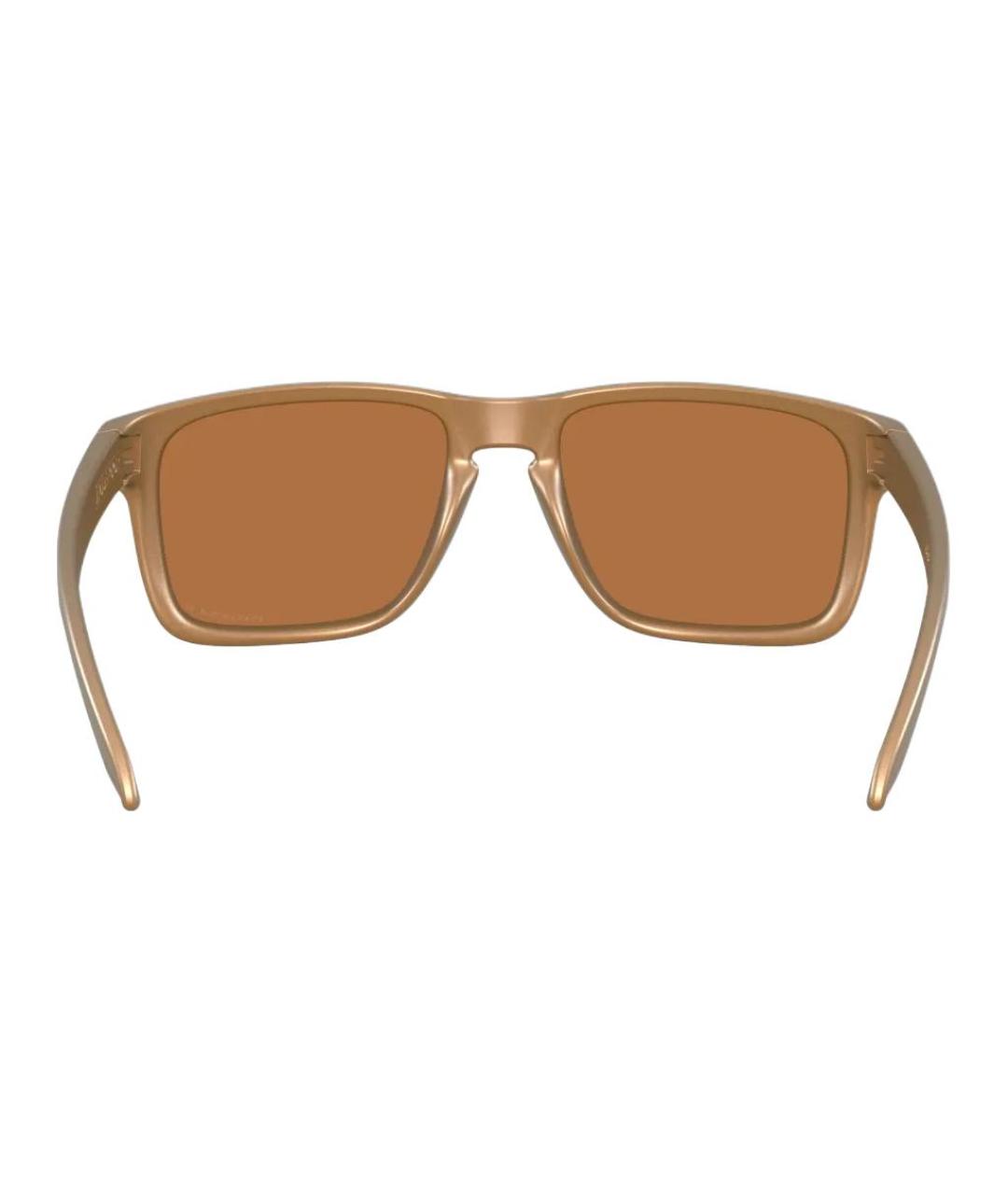 OAKLEY Коричневые пластиковые солнцезащитные очки, фото 4