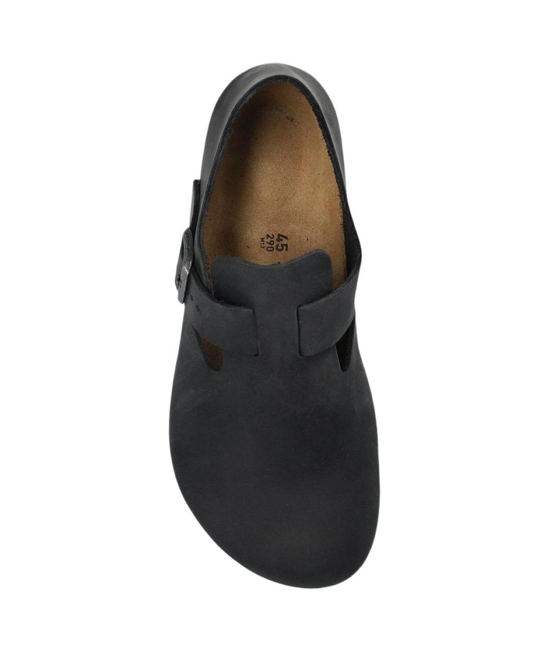 BIRKENSTOCK Черные резиновые сандалии, фото 4