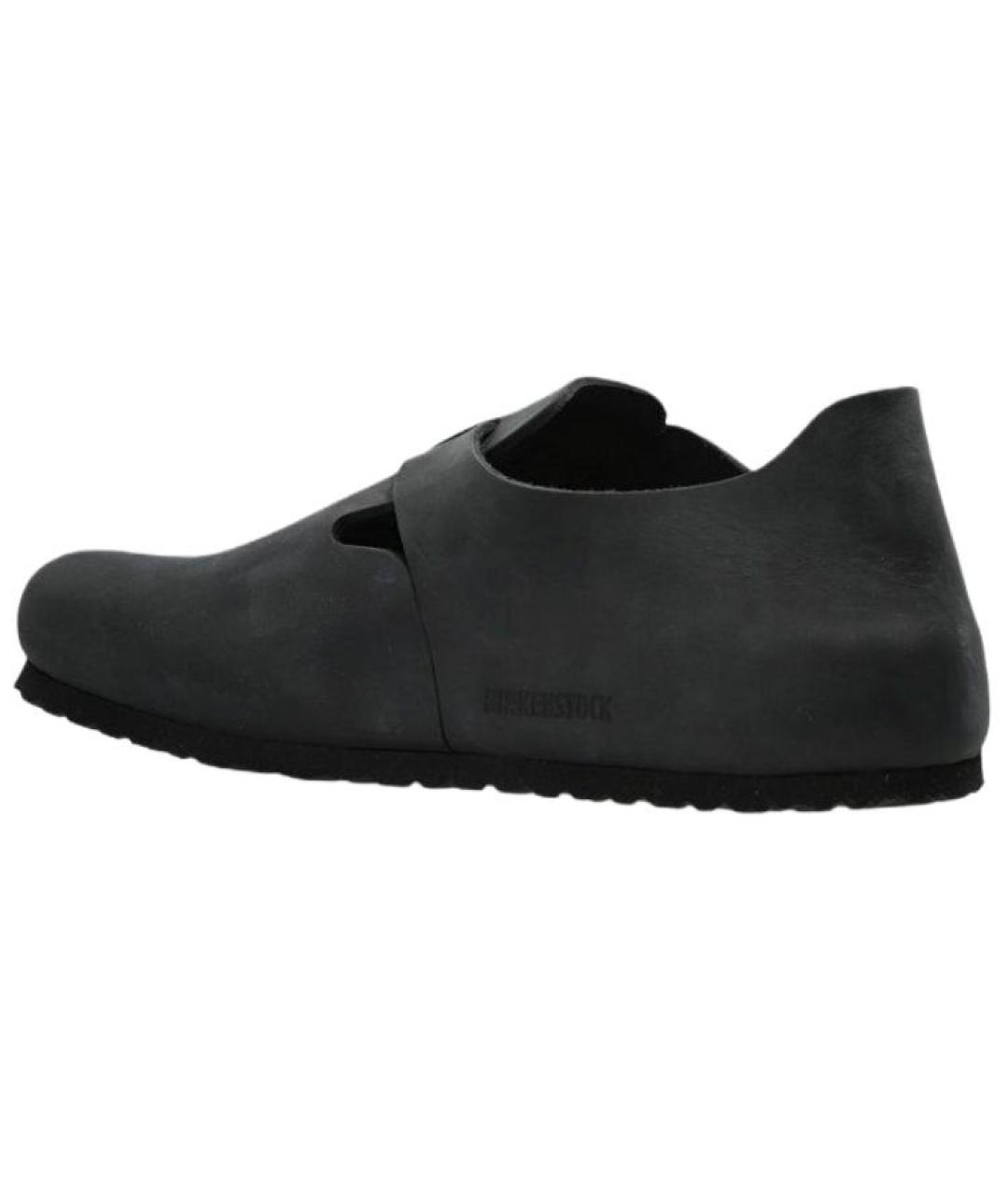 BIRKENSTOCK Черные резиновые сандалии, фото 5