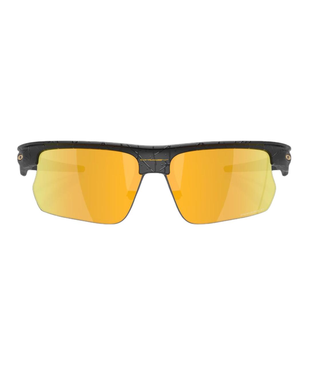 OAKLEY Черные пластиковые солнцезащитные очки, фото 2