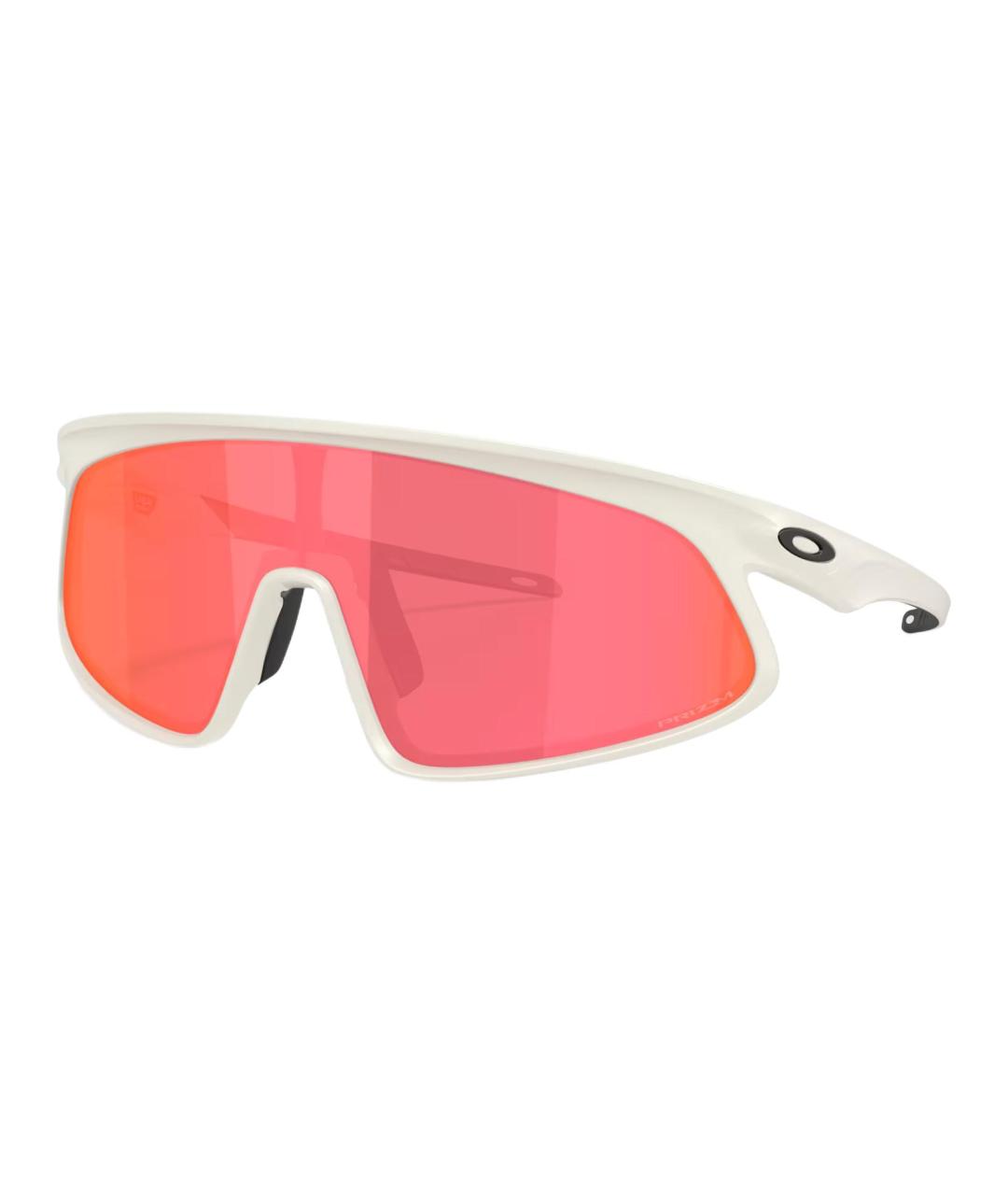 OAKLEY Белые пластиковые солнцезащитные очки, фото 1