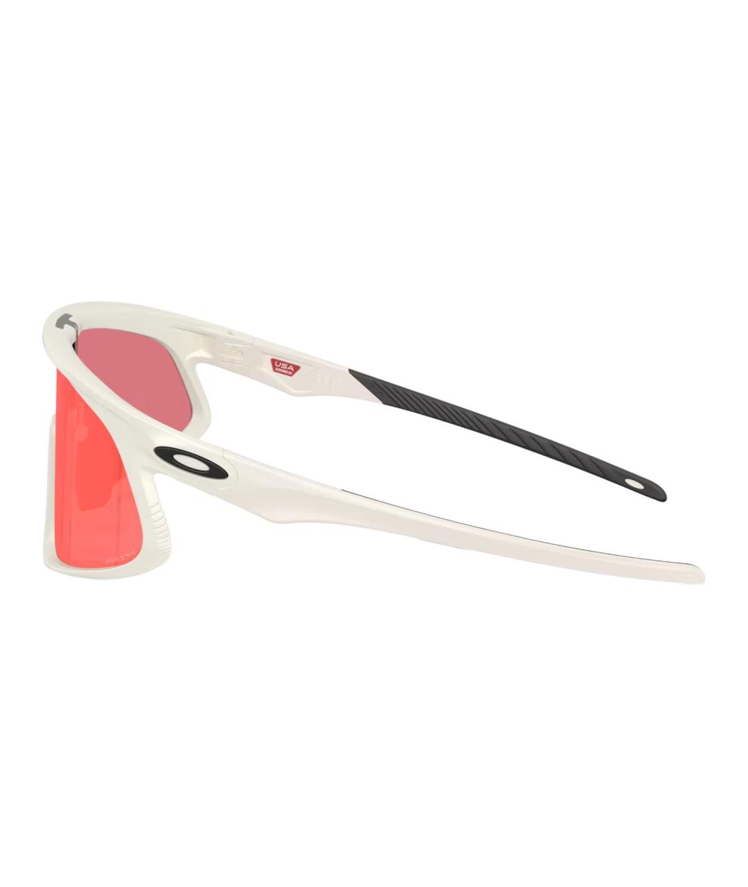 OAKLEY Белые пластиковые солнцезащитные очки, фото 3