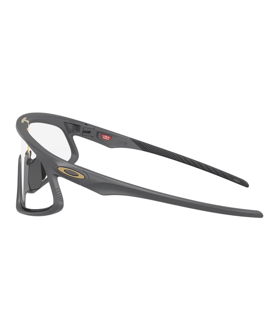OAKLEY Черные пластиковые солнцезащитные очки, фото 3