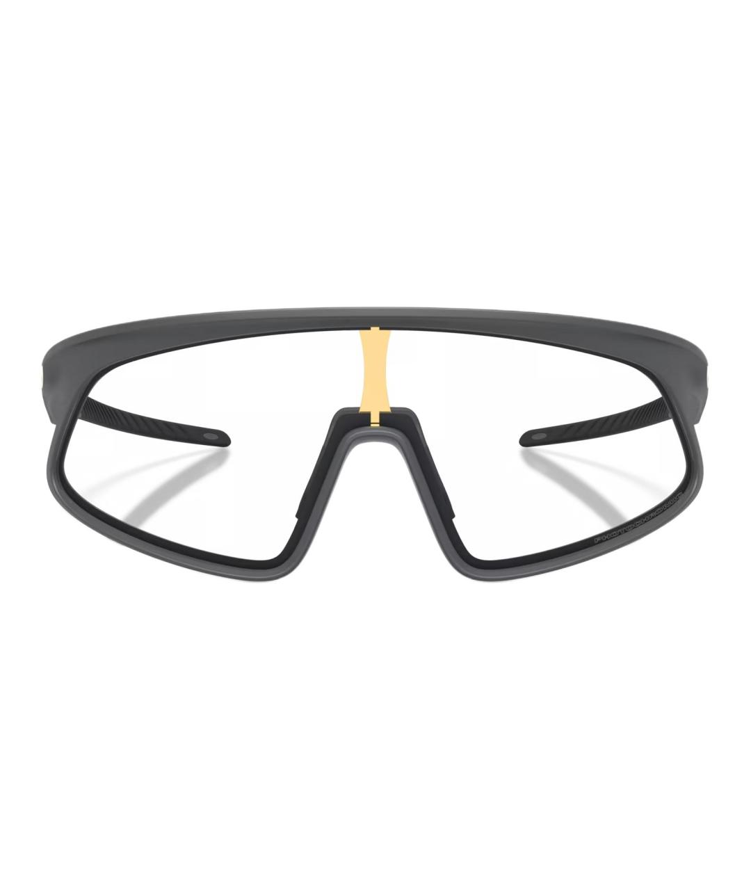 OAKLEY Черные пластиковые солнцезащитные очки, фото 2