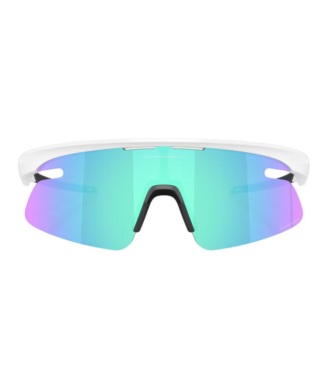 OAKLEY Белые пластиковые солнцезащитные очки, фото 2