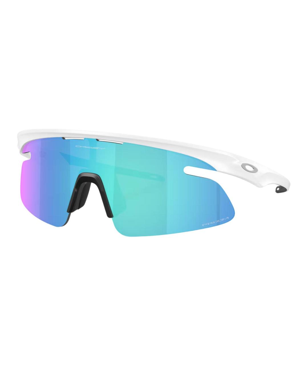 OAKLEY Белые пластиковые солнцезащитные очки, фото 1