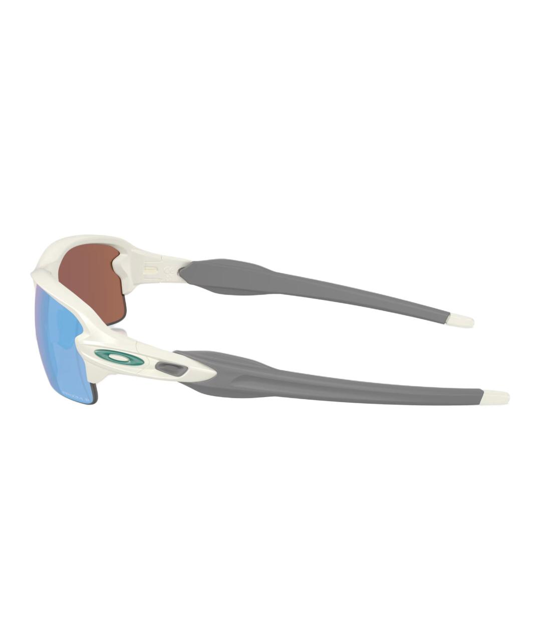 OAKLEY Белые пластиковые солнцезащитные очки, фото 3