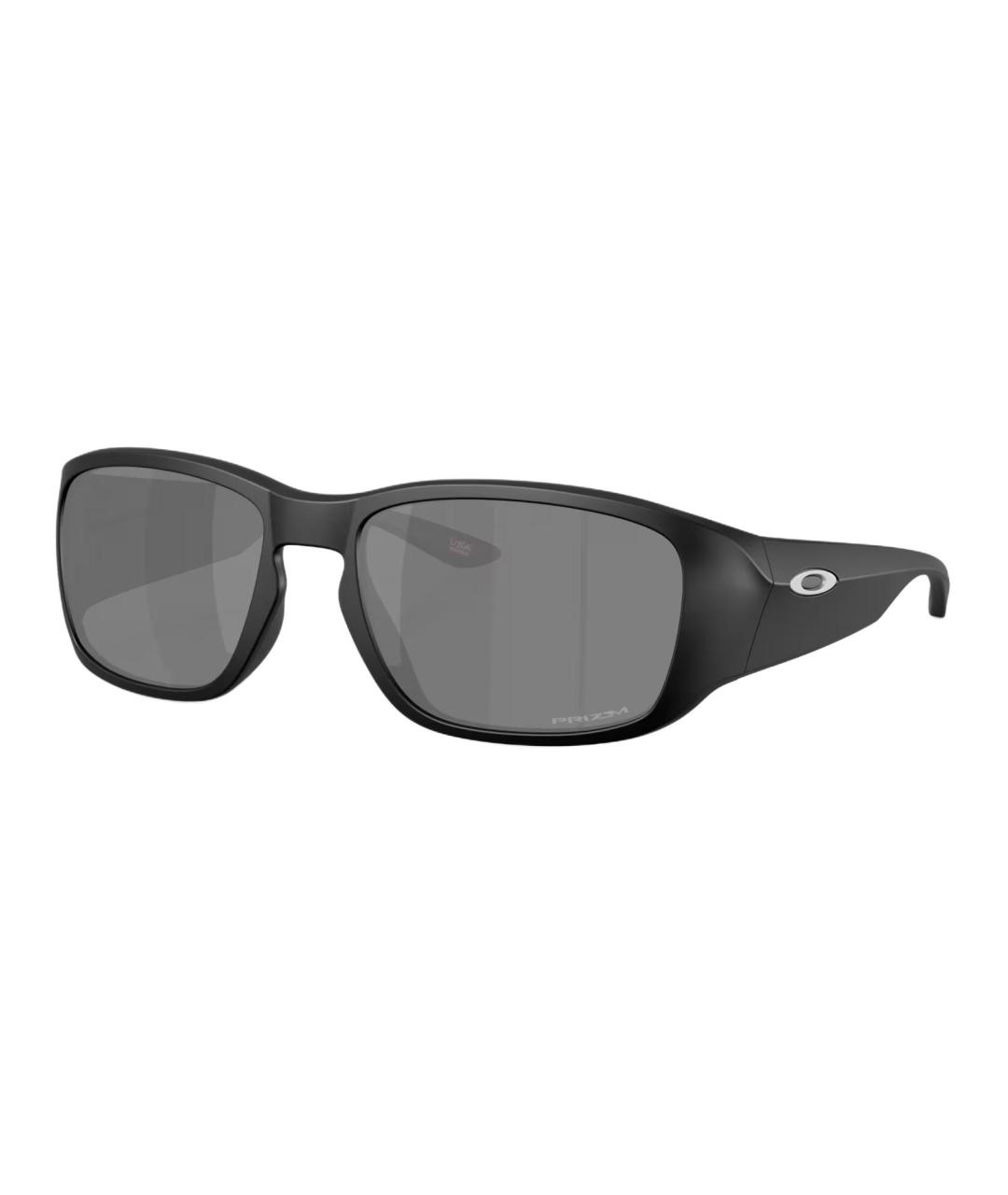 OAKLEY Черные пластиковые солнцезащитные очки, фото 1