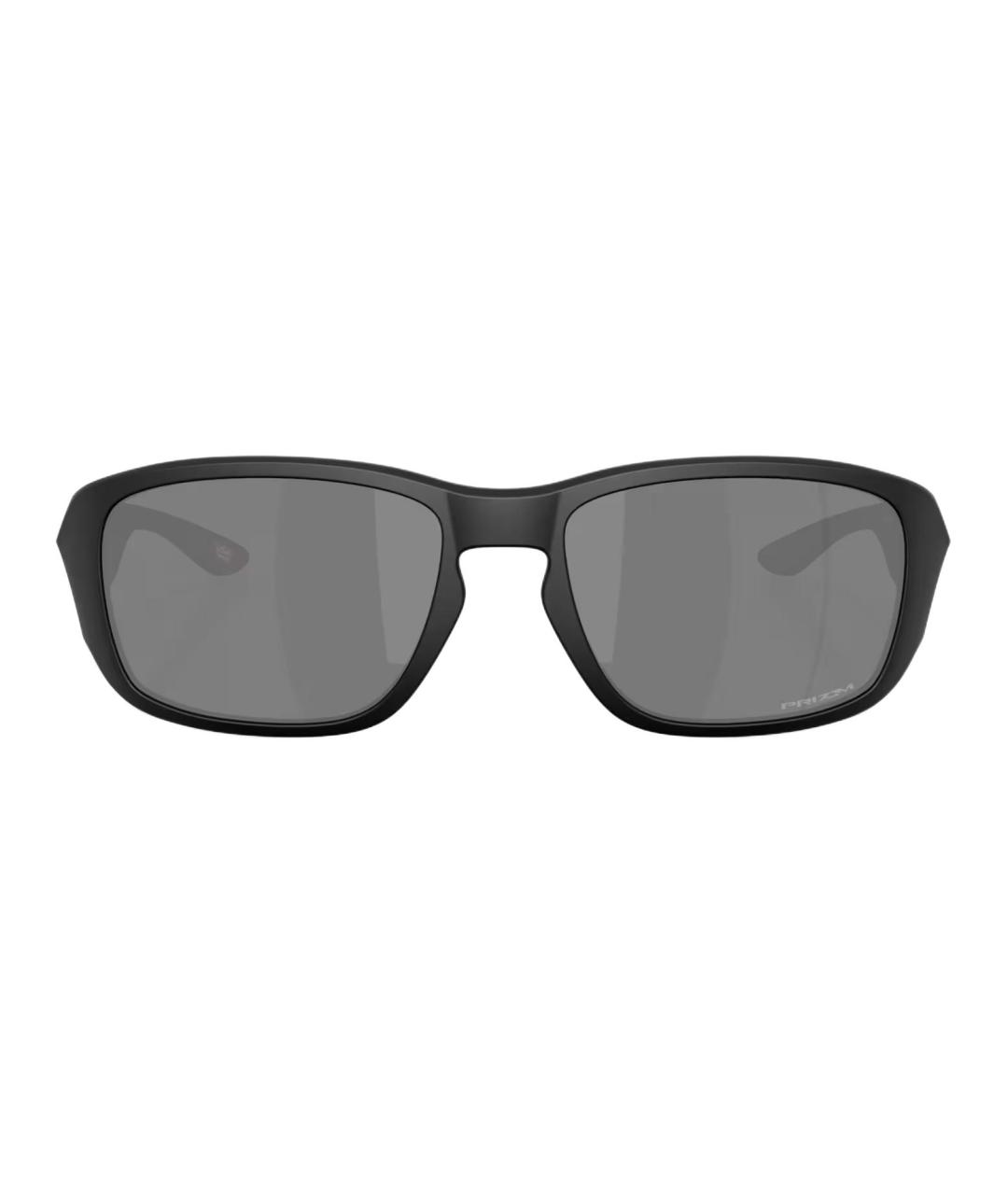 OAKLEY Черные пластиковые солнцезащитные очки, фото 2