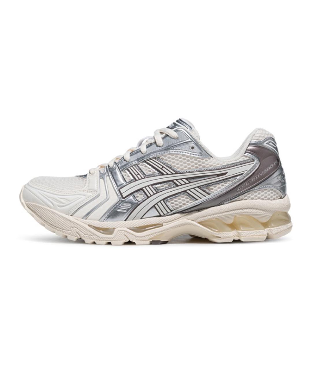 ASICS Бежевые синтетические кроссовки, фото 2