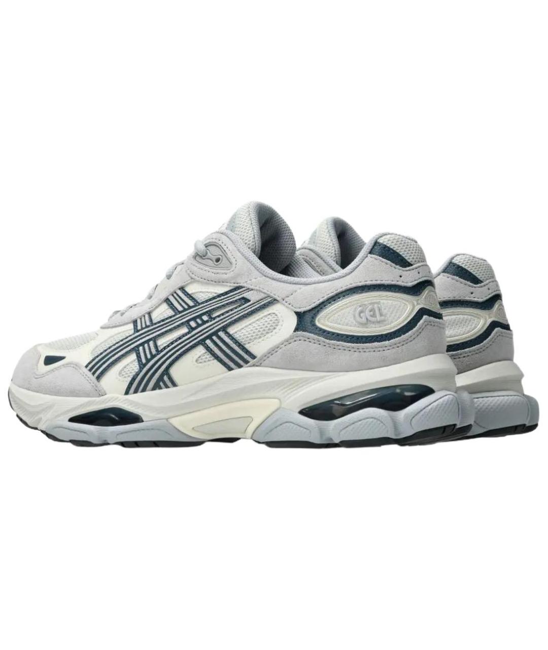 ASICS Серые синтетические кроссовки, фото 3
