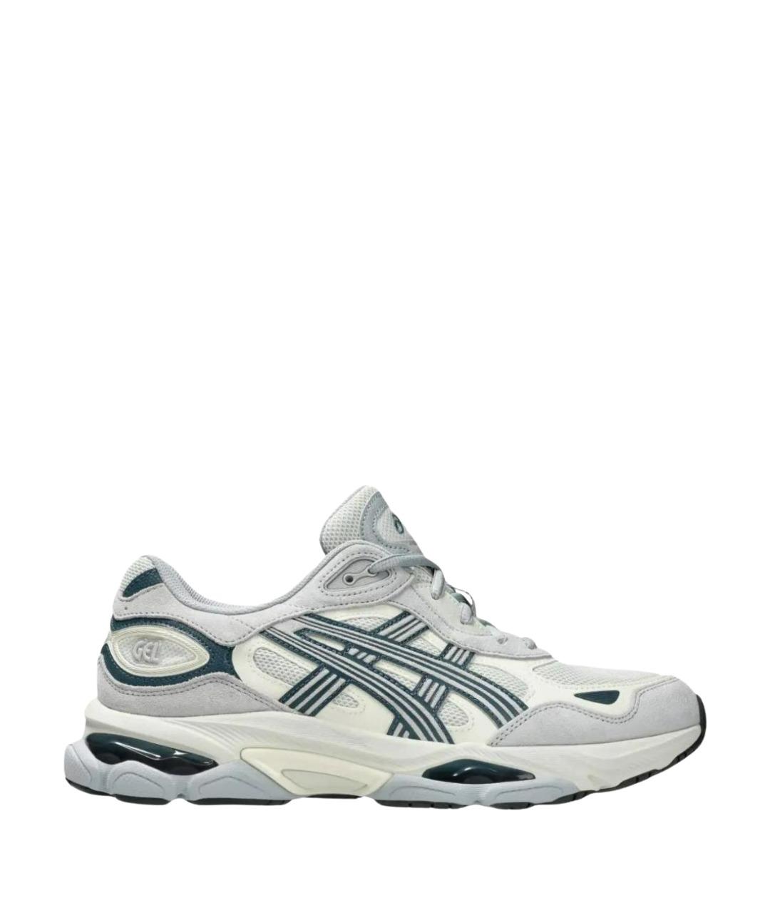 ASICS Серые синтетические кроссовки, фото 1