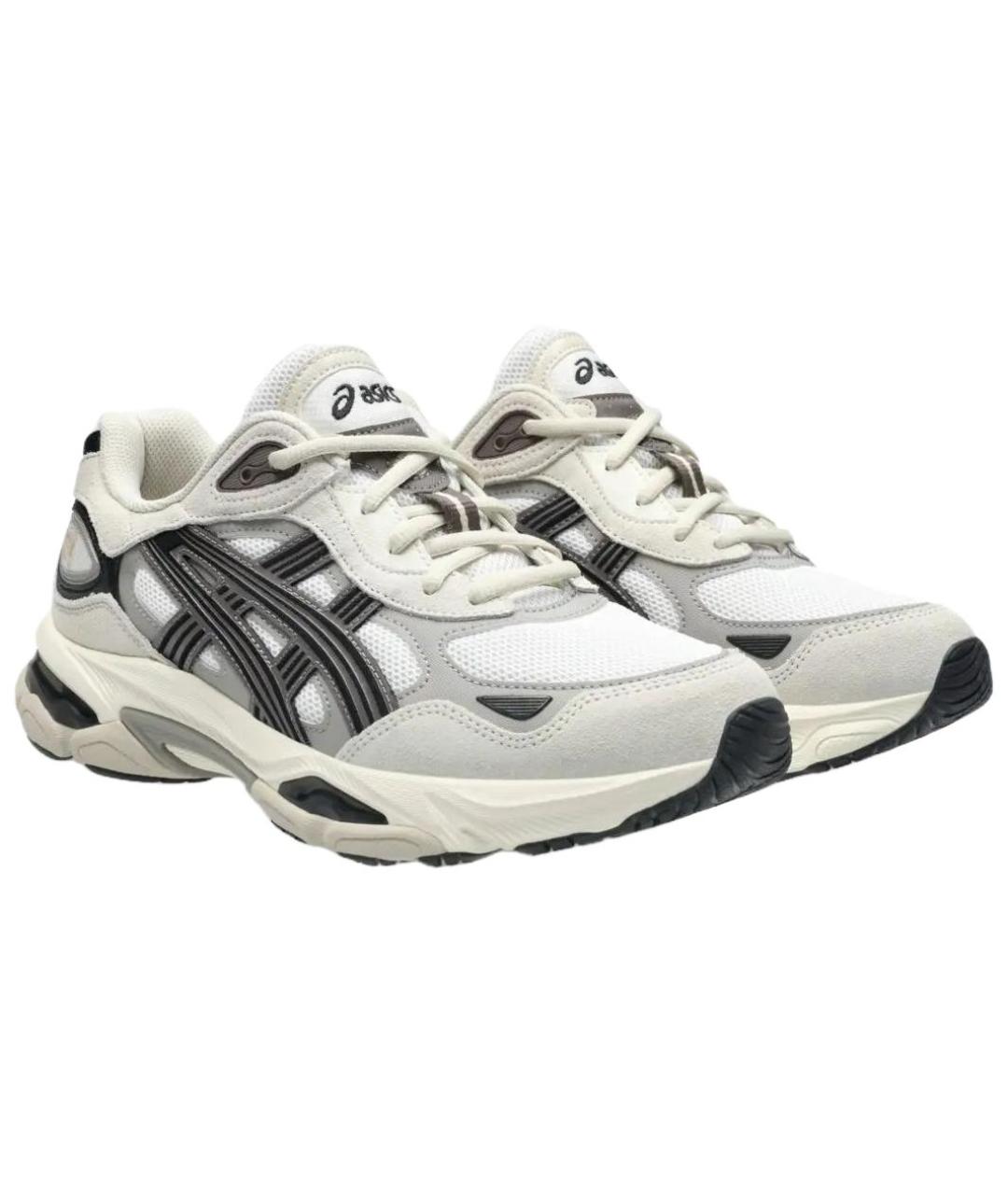 ASICS Серые синтетические кроссовки, фото 3