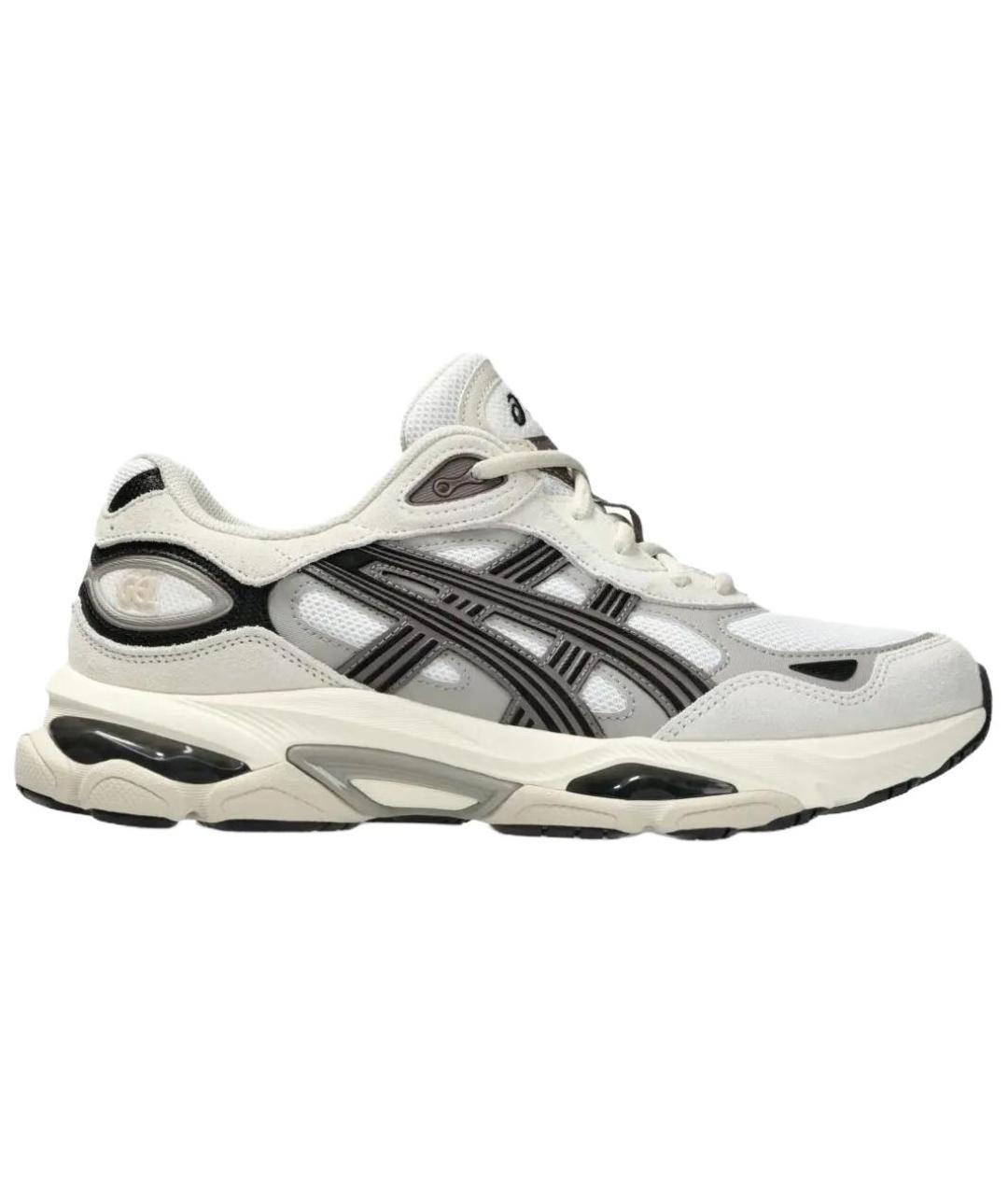 ASICS Серые синтетические кроссовки, фото 8