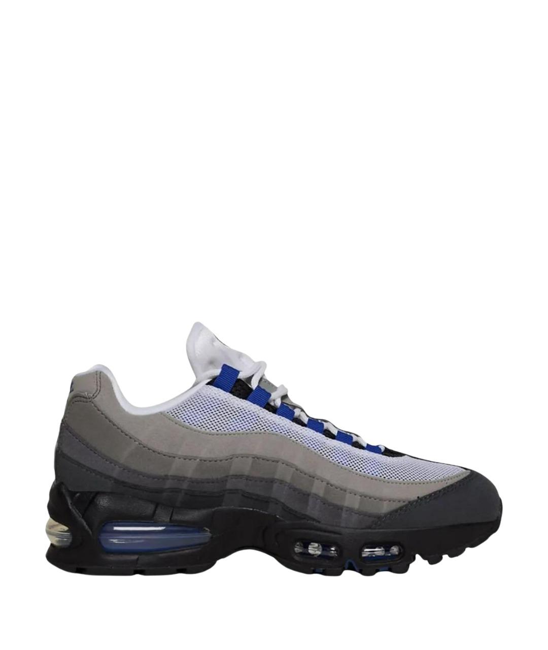 NIKE Серые текстильные кроссовки, фото 1