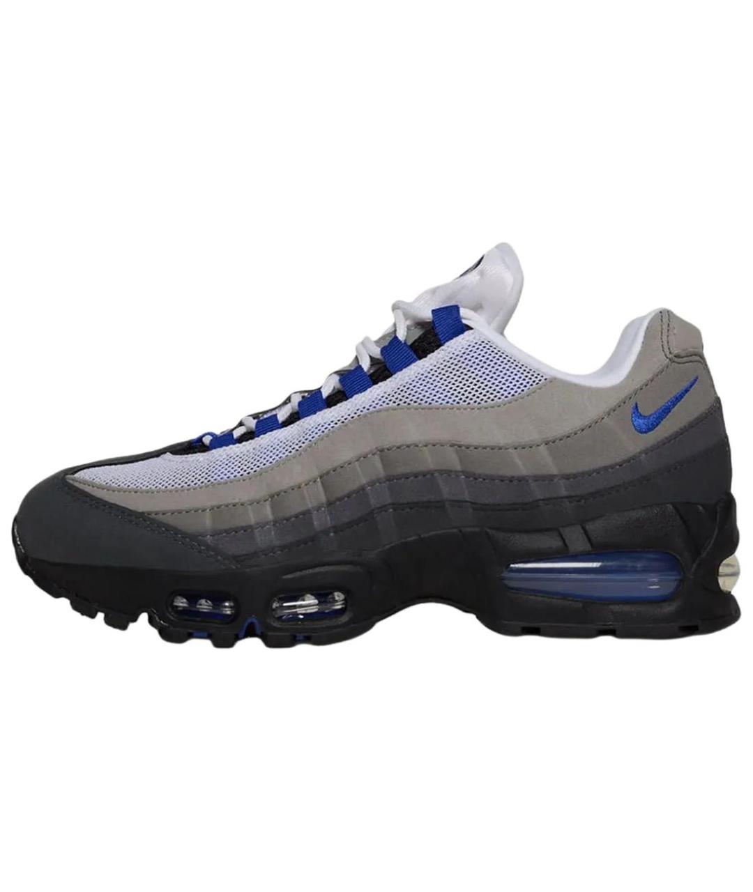 NIKE Серые текстильные кроссовки, фото 2