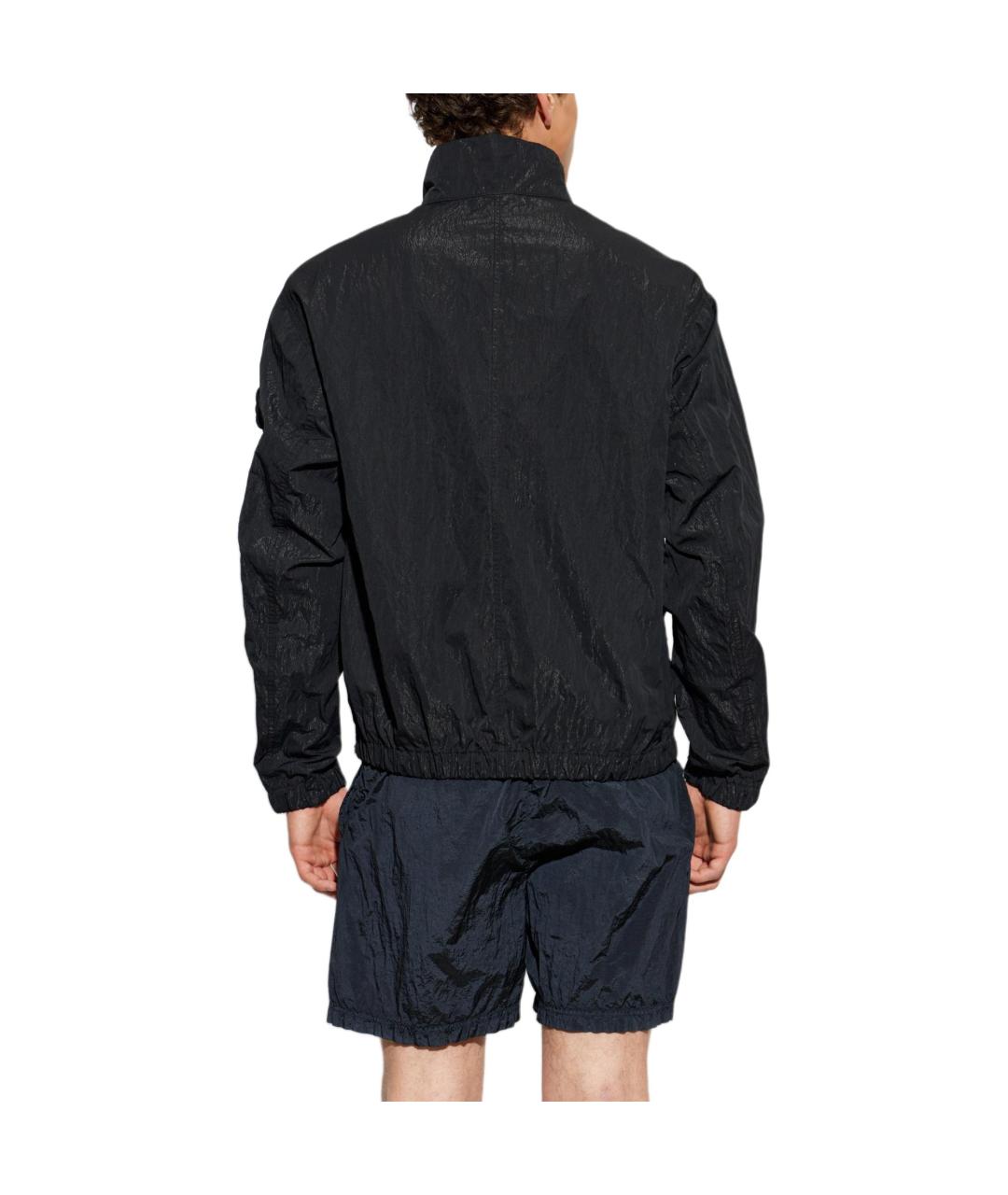 STONE ISLAND Черная куртка, фото 3