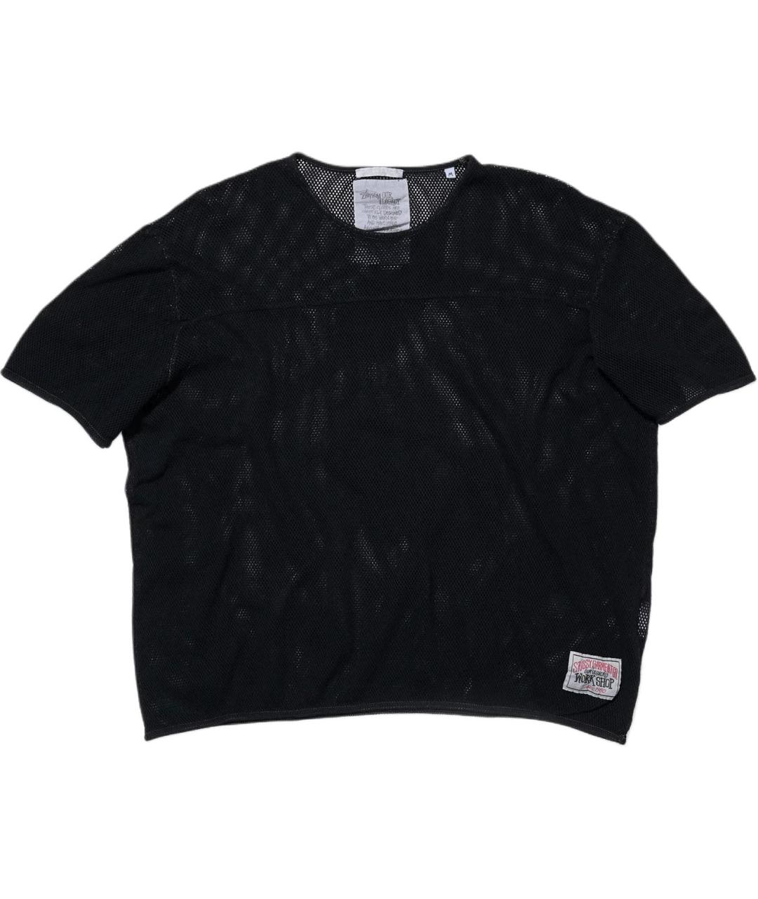 STUSSY Черная футболка, фото 1