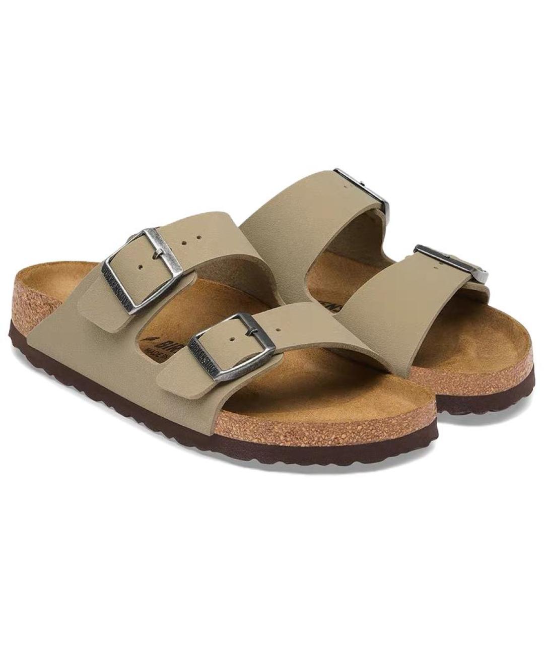 BIRKENSTOCK Хаки сандалии, фото 3