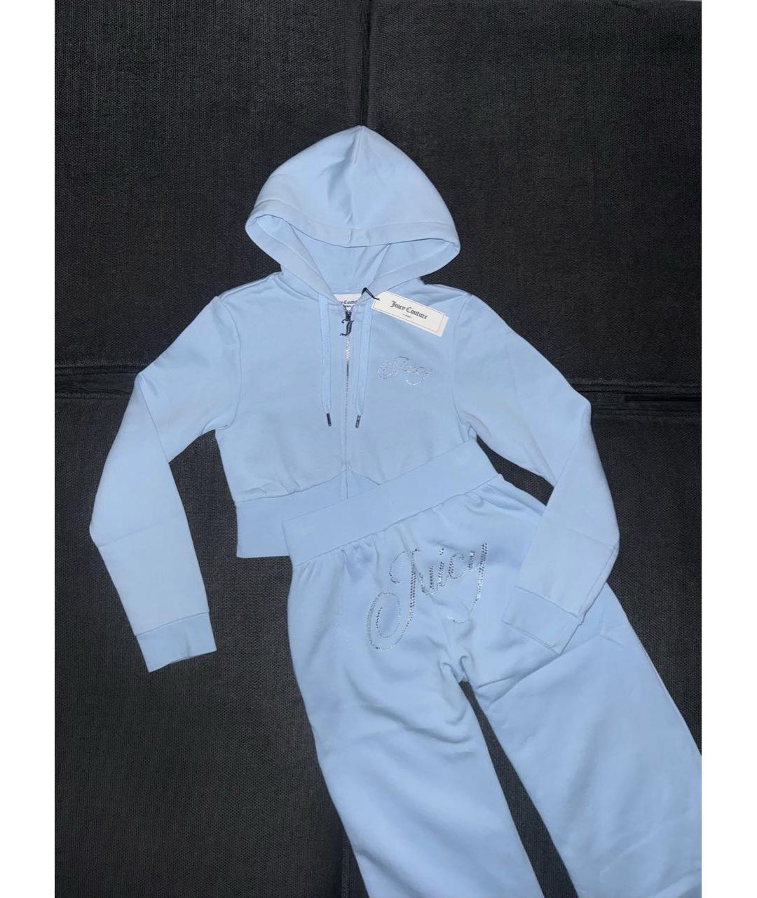 JUICY COUTURE Голубой костюм с брюками, фото 3