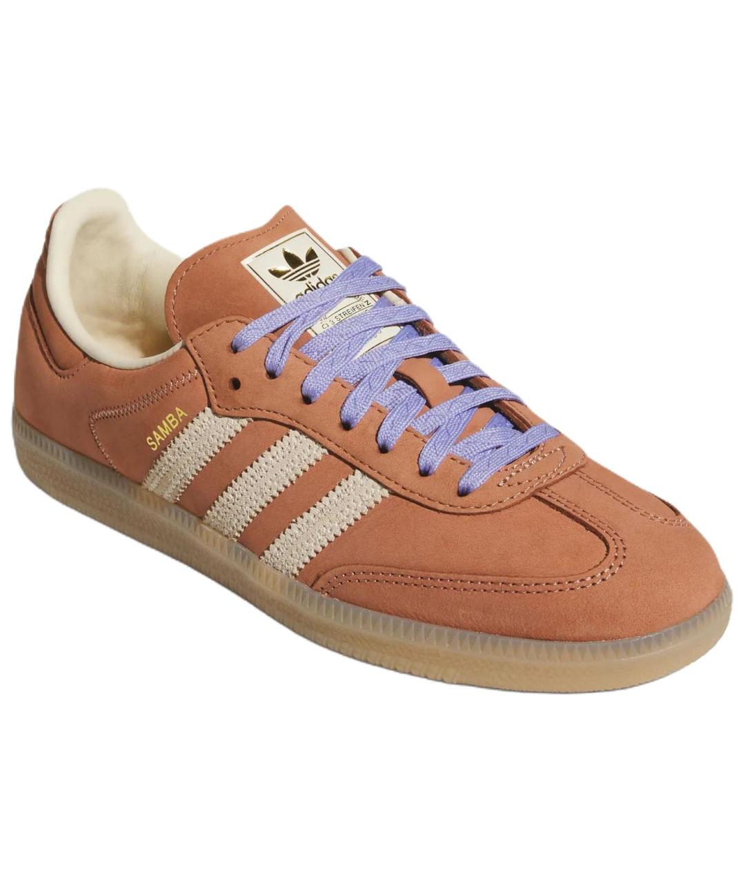 ADIDAS Коричневые кеды, фото 3