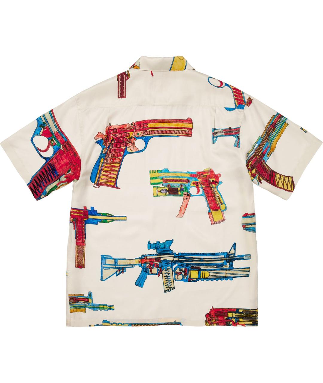 SUPREME Бежевая рубашка, фото 2