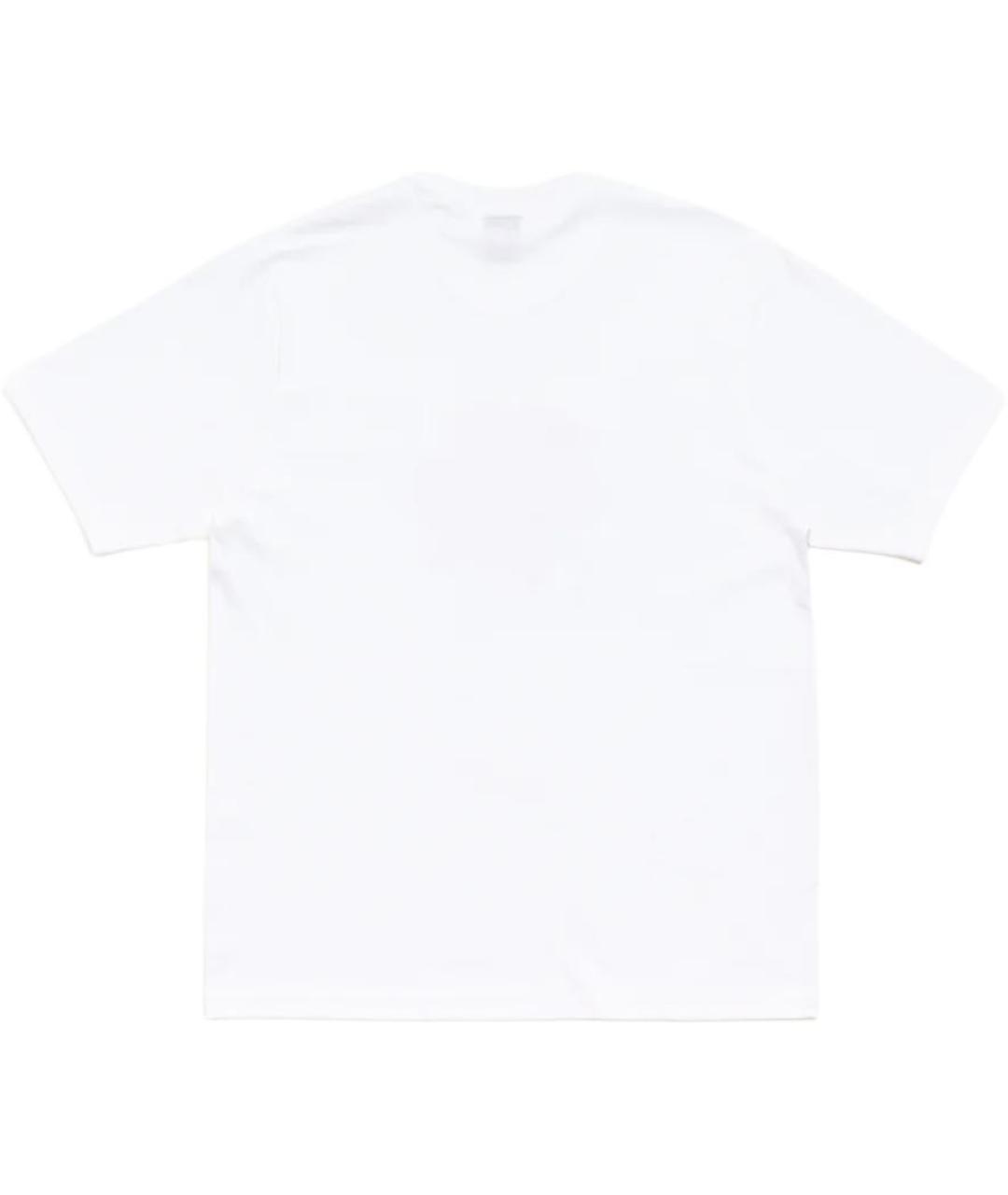 STUSSY Белая футболка, фото 2