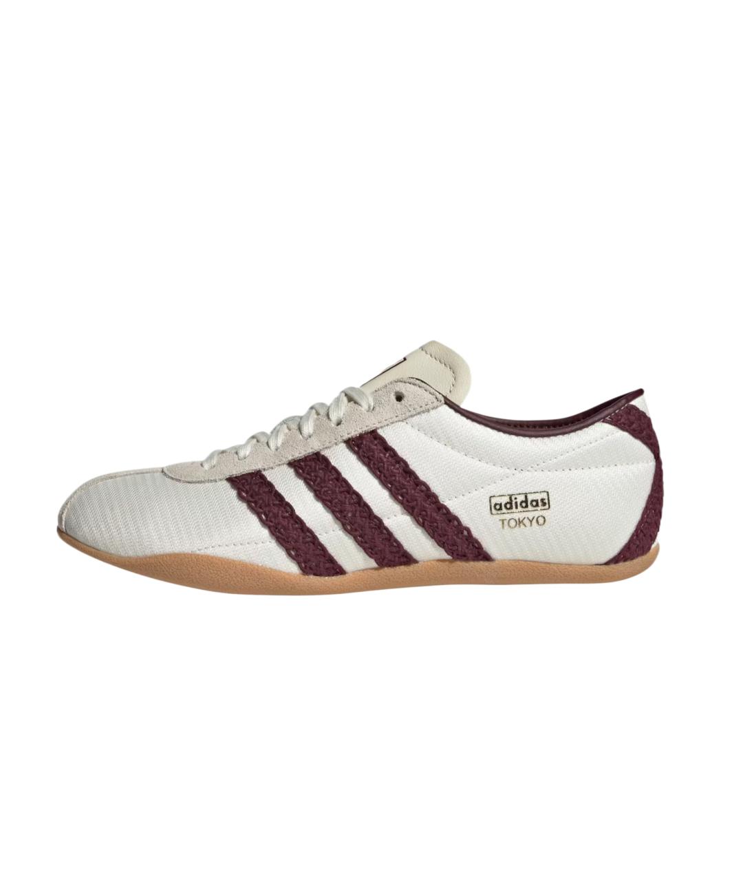 ADIDAS Белые кожаные кроссовки, фото 2