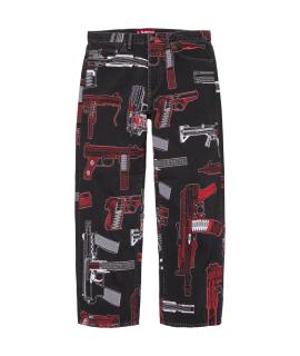 SUPREME Прямые джинсы