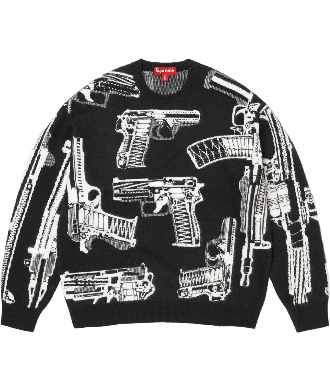 SUPREME Черный джемпер / свитер, фото 1