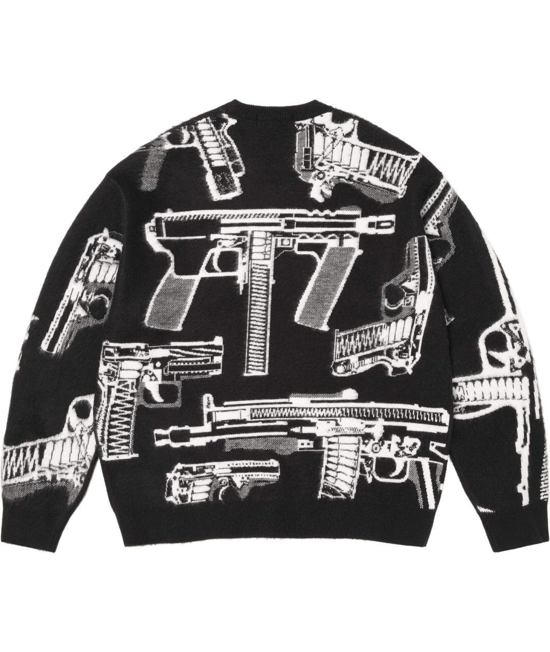 SUPREME Черный джемпер / свитер, фото 2