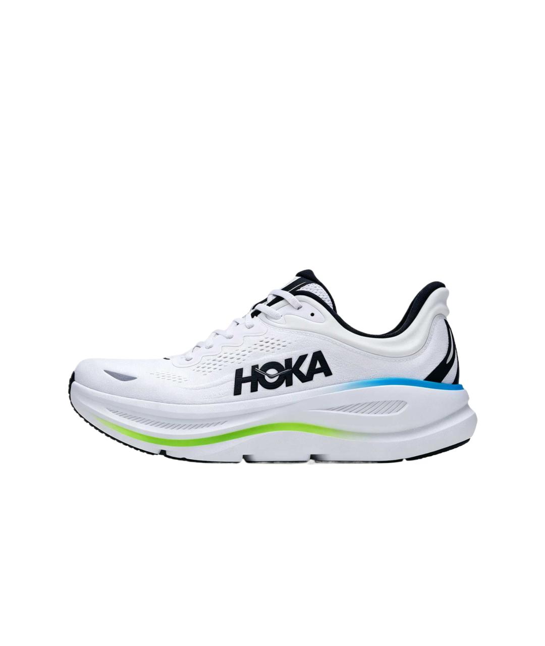 HOKA Белые текстильные низкие кроссовки / кеды, фото 2