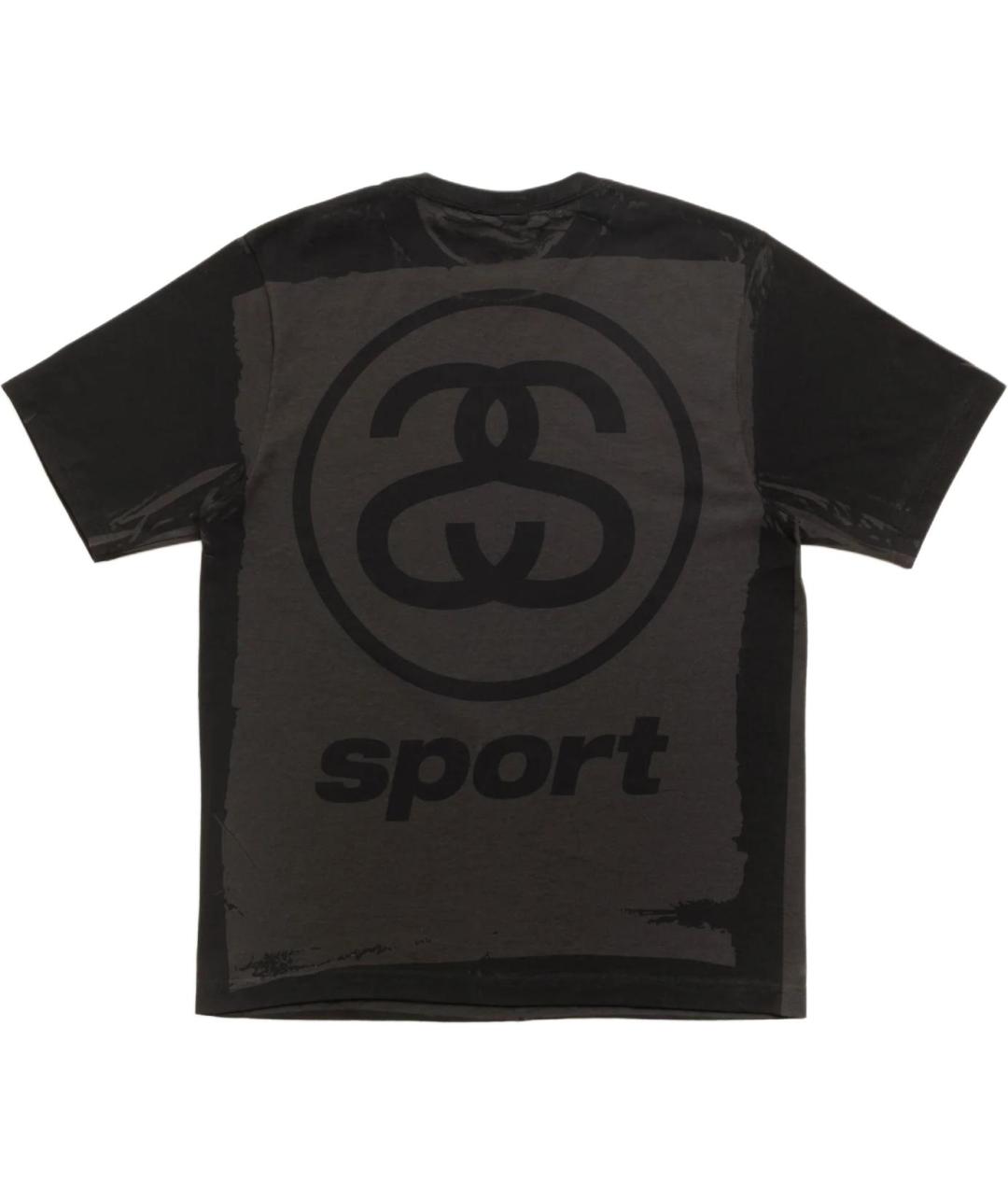 STUSSY Черная футболка, фото 2