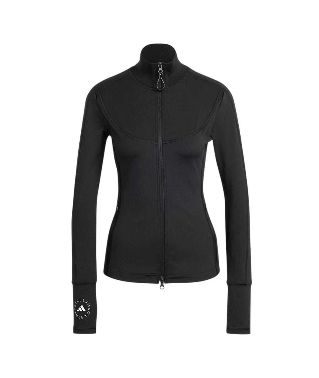 ADIDAS BY STELLA MCCARTNEY Черная полиэстеровая спортивная куртка, фото 1