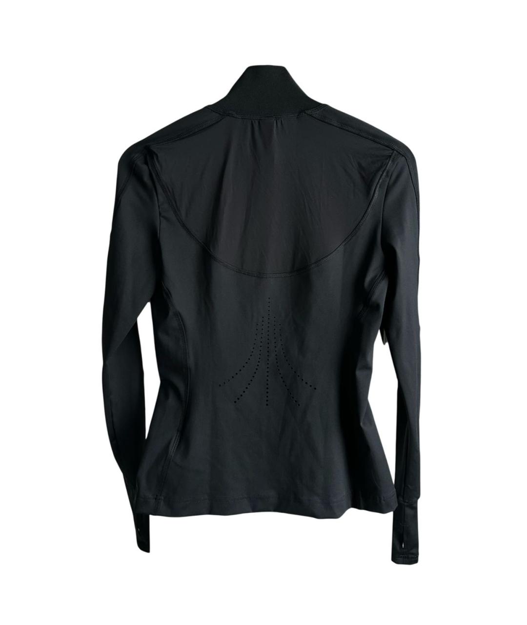 ADIDAS BY STELLA MCCARTNEY Черная полиэстеровая спортивная куртка, фото 3