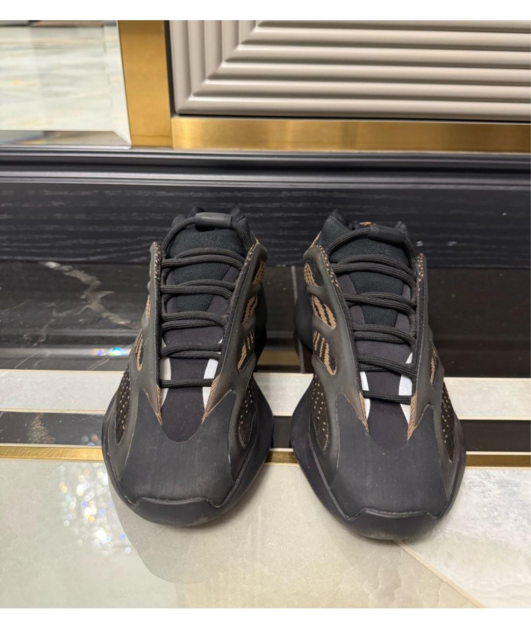 ADIDAS YEEZY Коричневые кроссовки, фото 3