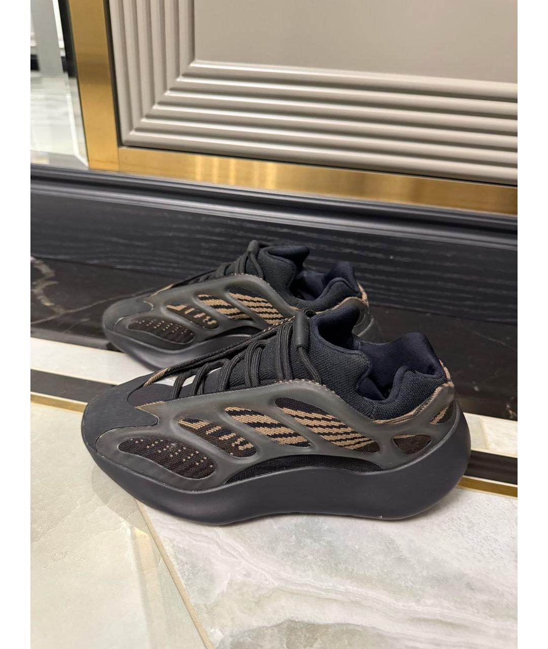 ADIDAS YEEZY Коричневые кроссовки, фото 7