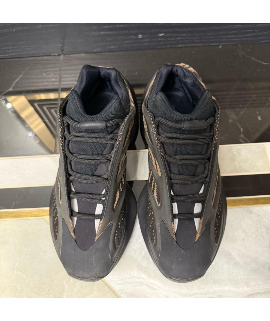 ADIDAS YEEZY Коричневые кроссовки, фото 6
