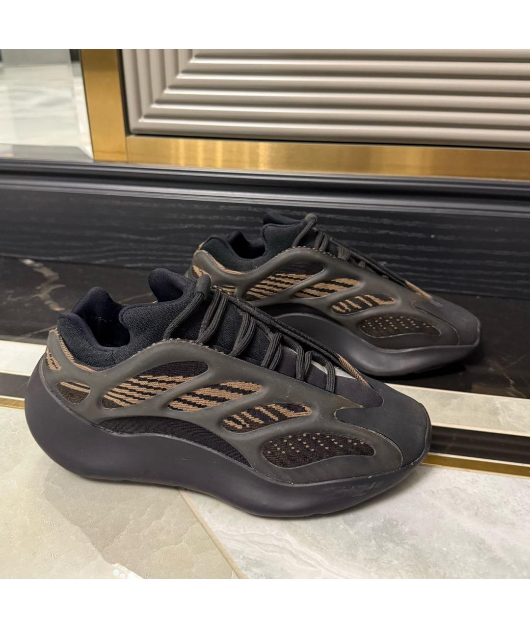 ADIDAS YEEZY Коричневые кроссовки, фото 5