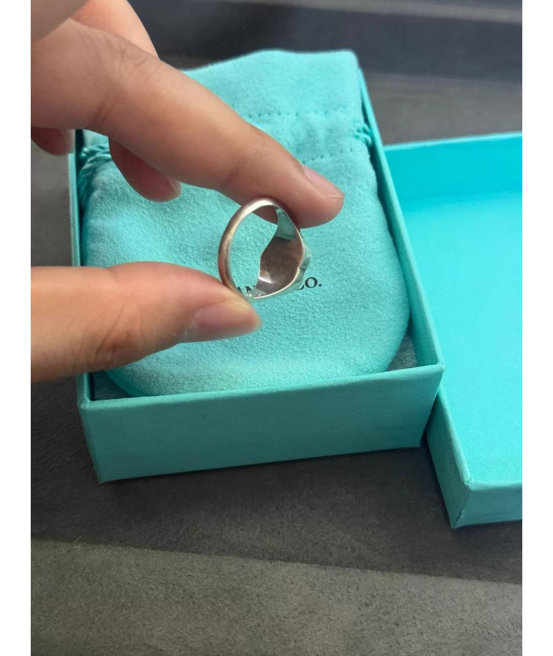 TIFFANY&CO Серебряное серебряное кольцо, фото 5