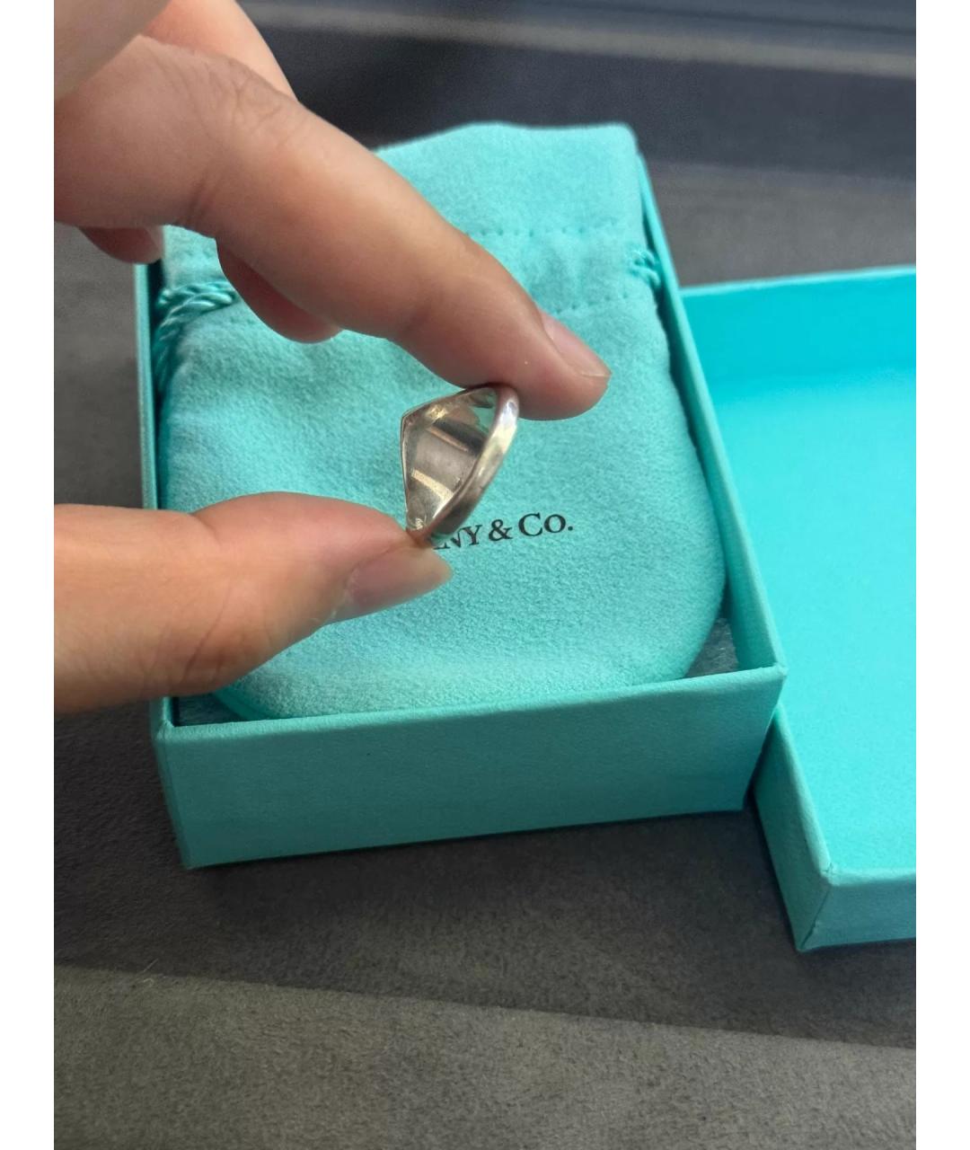 TIFFANY&CO Серебряное серебряное кольцо, фото 4