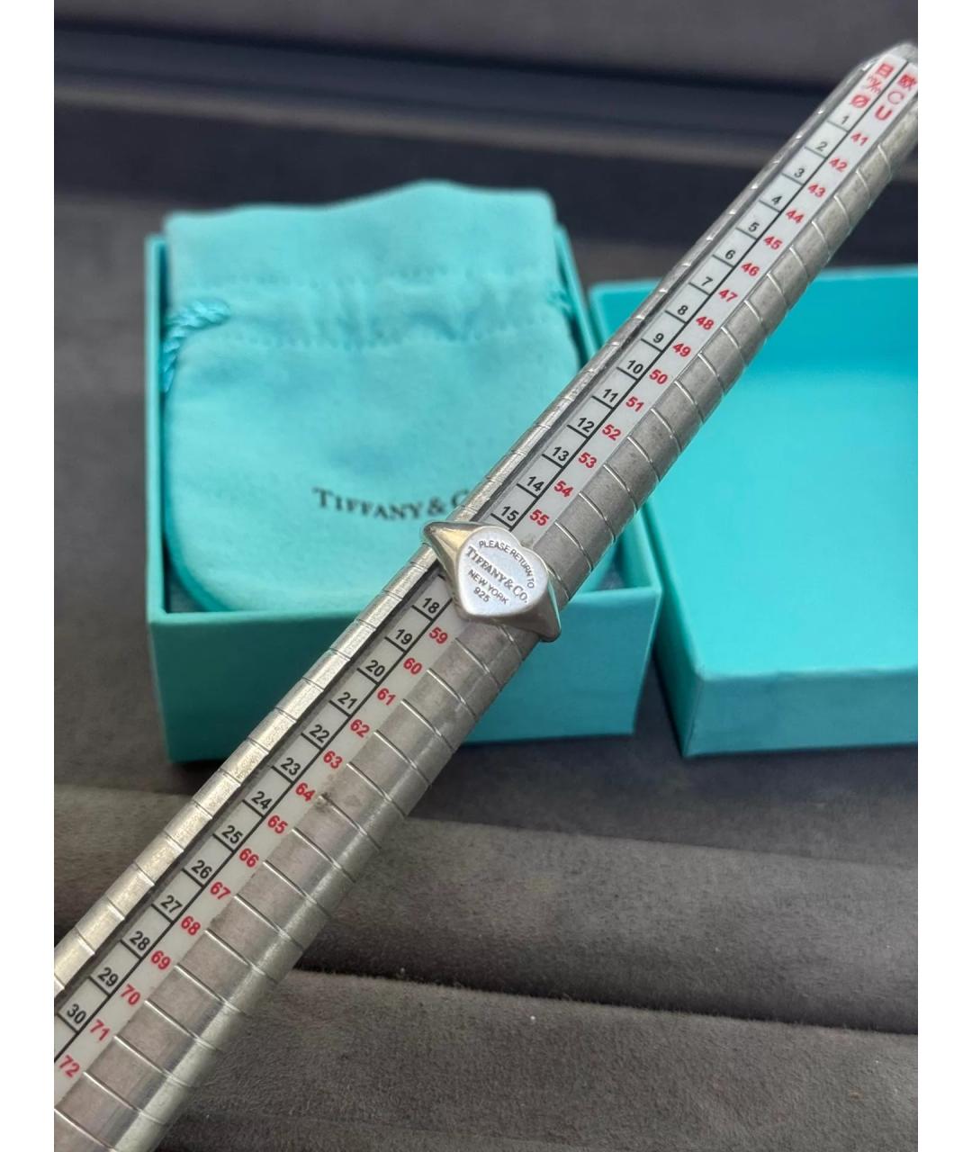 TIFFANY&CO Серебряное серебряное кольцо, фото 7