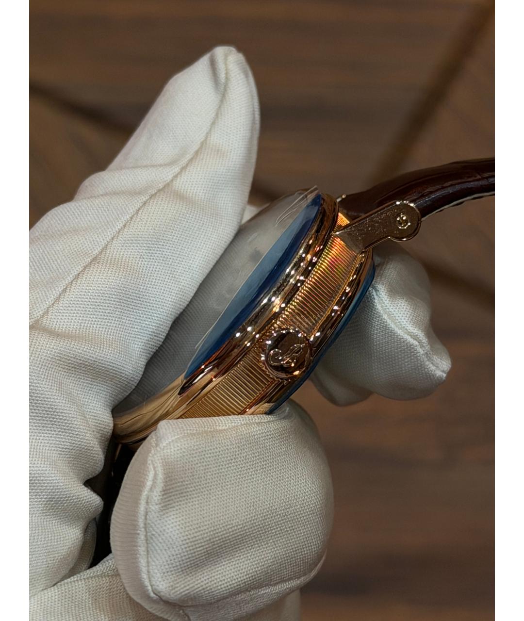 Breguet Черные часы из розового золота, фото 4