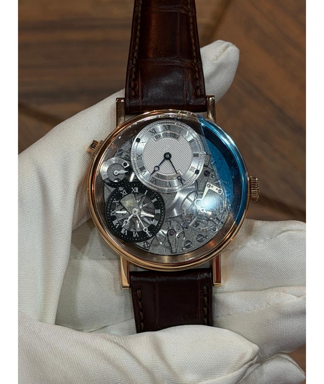 Breguet Черные часы из розового золота, фото 2