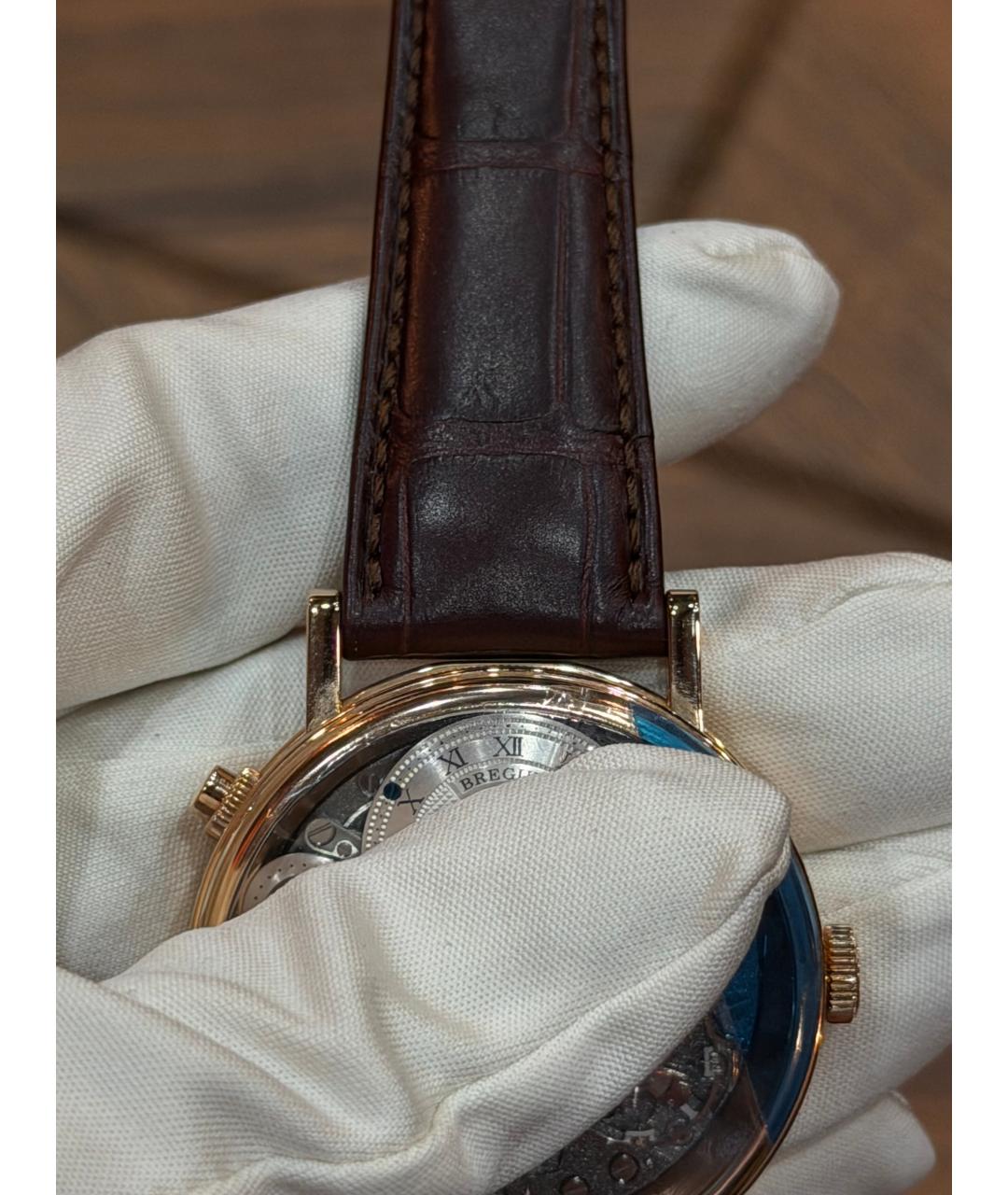 Breguet Черные часы из розового золота, фото 6