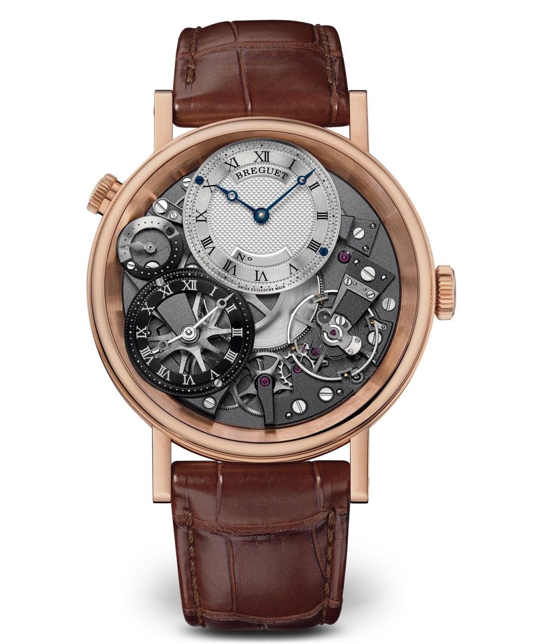 Breguet Черные часы из розового золота, фото 10
