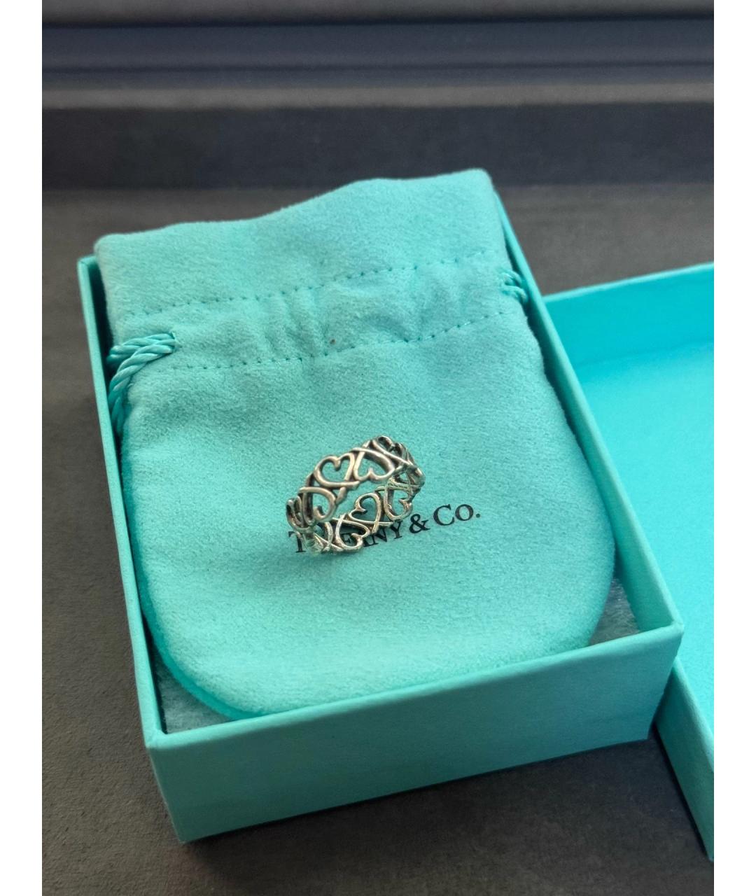 TIFFANY&CO Серебряное серебряное кольцо, фото 9